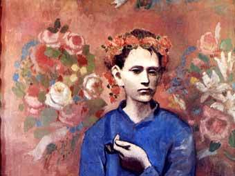 Пикассо. "Мальчик с трубкой". Репродукция с сайта artsnotdead.com Пикассо. "Мальчик с трубкой". Репродукция с сайта artsnotdead.com