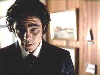 Бенесио Дель Торо в фильме "Большой куш". Кадр с официального сайта актера Бенесио Дель Торо в фильме "Большой куш". Кадр с официального сайта актера