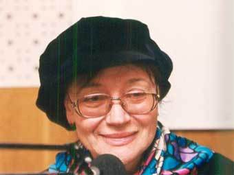 Елена Санаева. Кадр "Эха Москвы" Елена Санаева. Кадр "Эха Москвы"