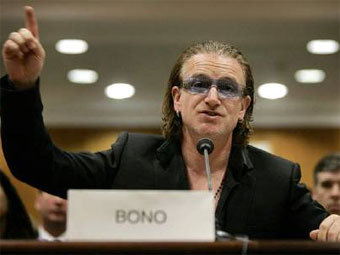 Боно. Фото Reuters, архив Боно. Фото Reuters, архив