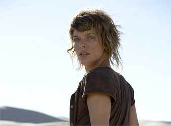 Мила Йовович в фильме Resident Evil: Extinction Мила Йовович в фильме Resident Evil: Extinction