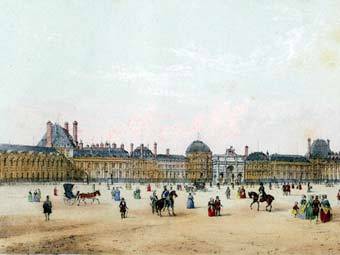 Тюильри в середине XIX века. Иллюстрация с сайта hberlioz.com Тюильри в середине XIX века. Иллюстрация с сайта hberlioz.com