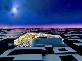 Проект купола Мариинки-2 Доминика Перро. Иллюстрация с сайта perraultarchitecte.com Проект купола Мариинки-2 Доминика Перро. Иллюстрация с сайта perraultarchitecte.com