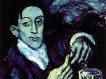 "Портрет Анхеля Фернандеса де Сото" кисти Пикассо. Репродукция с сайта artespain.com "Портрет Анхеля Фернандеса де Сото" кисти Пикассо. Репродукция с сайта artespain.com