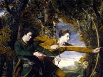 "Лучники" Джошуа Рейнольдса. Фрагмент репродукции с сайта tate.org.uk "Лучники" Джошуа Рейнольдса. Фрагмент репродукции с сайта tate.org.uk